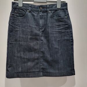 Joe Fresh Dark Blue Pencil Skirt